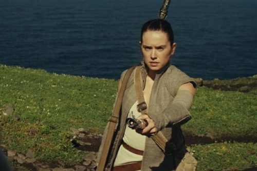 Rey as she will briefly appear in Episode VIII.