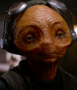 Maz Kanata, owner and founder of Maz's Castle.