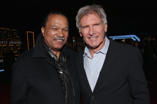 Harrison Ford and Billy Dee Williams Spotted on Han Solo Film Set