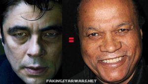 Benicio del Toro is Puerto Rican for Billy Dee Williams 