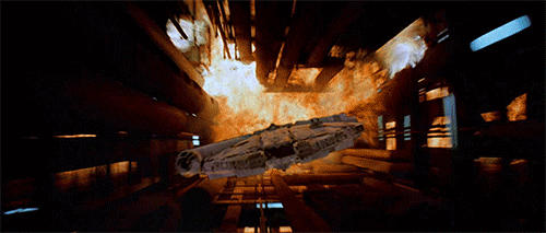 Millennium Falcon Attempts Insane Maneuver to Get Out of Disney Contract