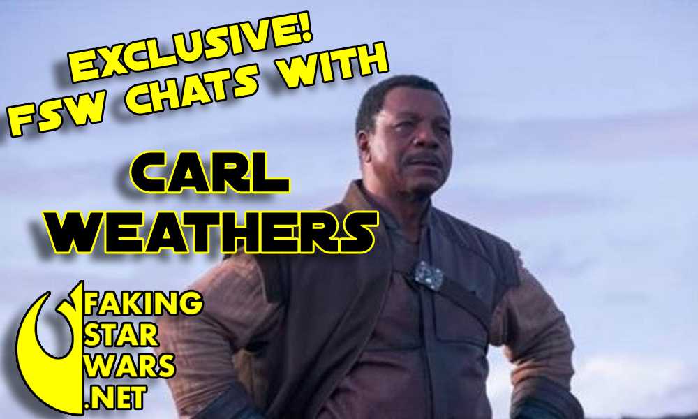Exclusive! Carl Weathers Discusses The Mandalorian - Faking Star Wars