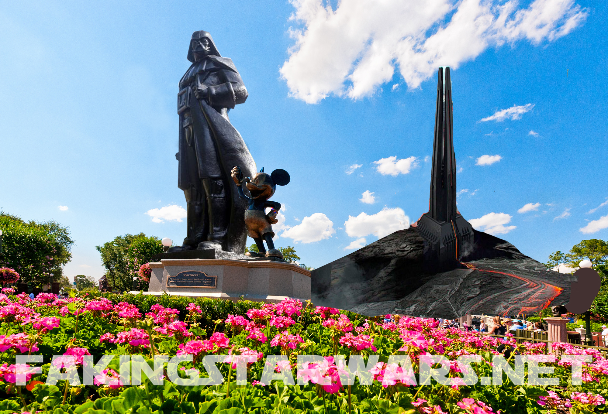 Deep Inside Darth Vader's Castle at Star Wars Land - Faking Star Wars