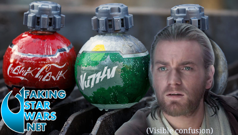 Obi-Wan Kenobi Unable to Purchase Custom Coca-Cola Bottles - Faking ...